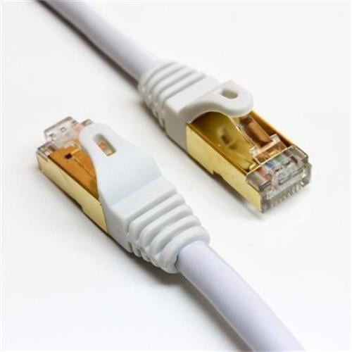 25Ft Cat.7 SSTP Patch Cable 600MHz Molded Blue 25Ft Cat.7 SSTP Patch Cable 600MHz Molded Blue